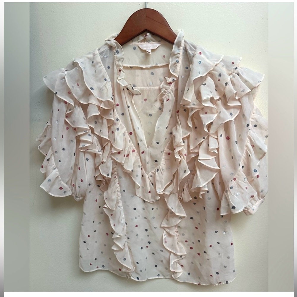 Rebecca Taylor Silk Blouse Top